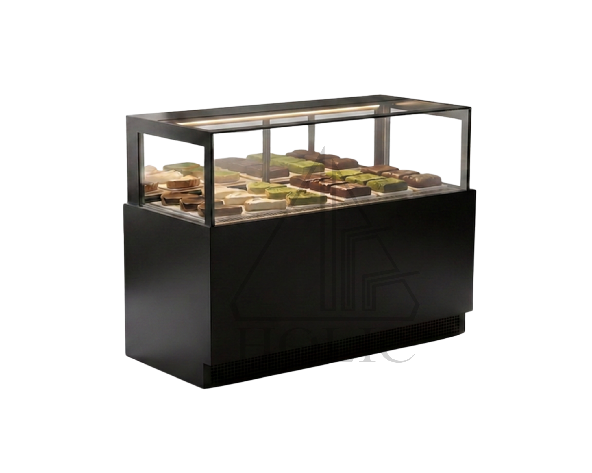 C1K Display Case with Back Storage