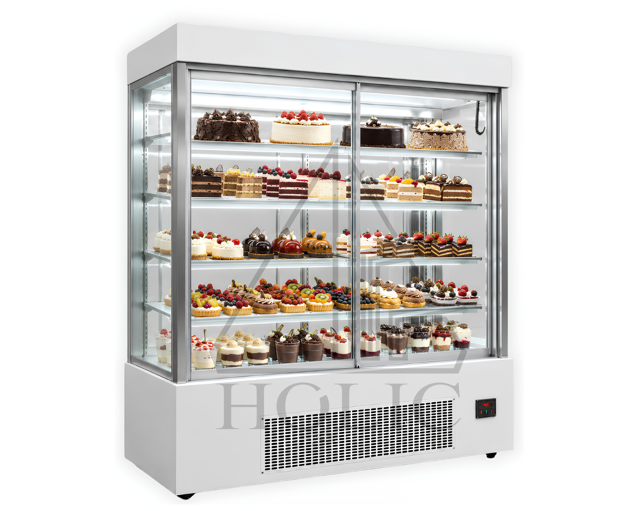 M5 Standalone Rectangular Display Case [Front Door]